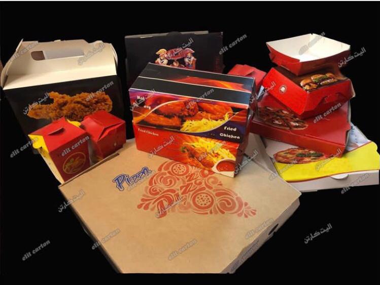 بسته بندی های فست فودی